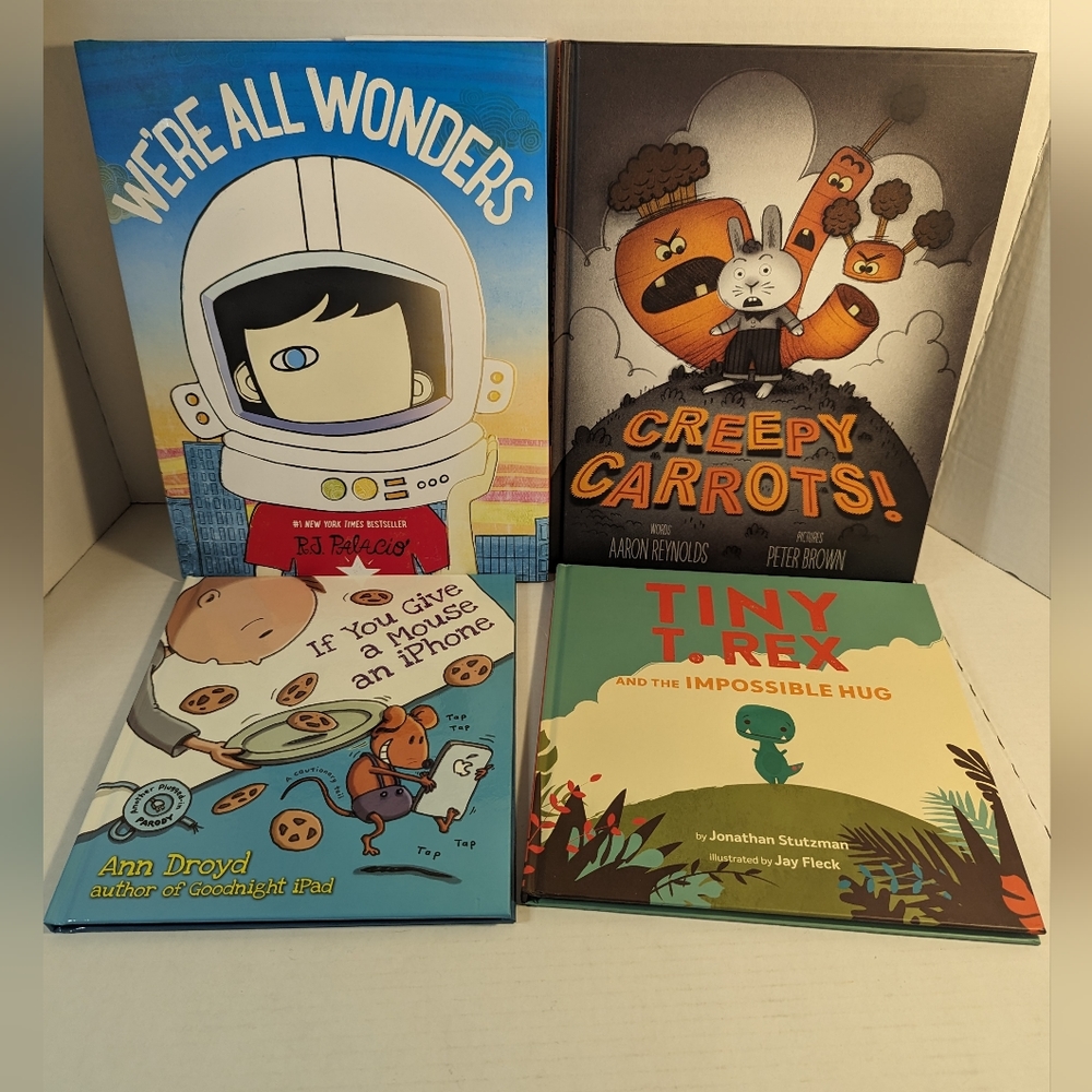 Children Read Aloud Book Bundle Set Of 4 Hardbacks, Kindness & Decision Theme